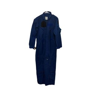 Mens Coveralls Flyers Summer Fire Resistant Blue CWU-73P 42R 100% aramid